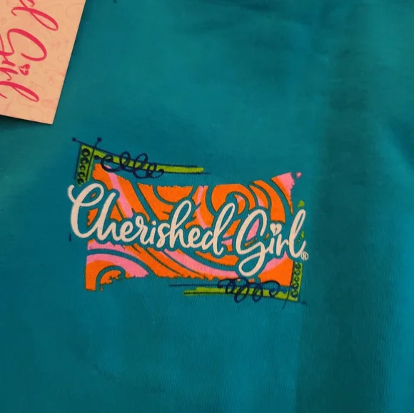 NWT blue cherished girl short sleeve t-shirt. - Picture 3 of 4